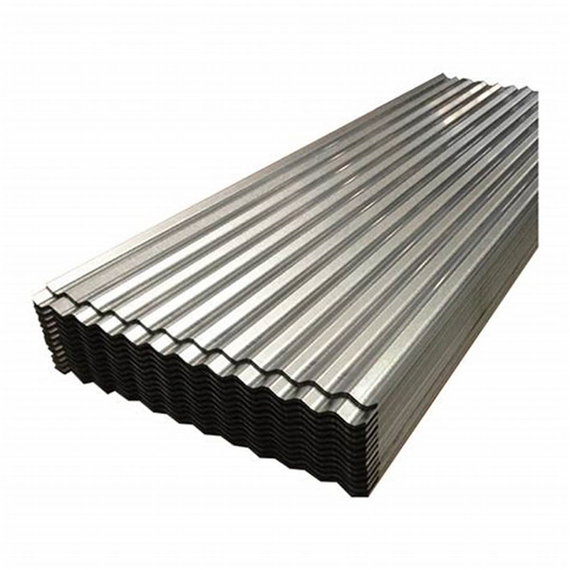 Aluminium Zinc Coated Corrugated Water Wave Metal Roofing Tiles Construction Material