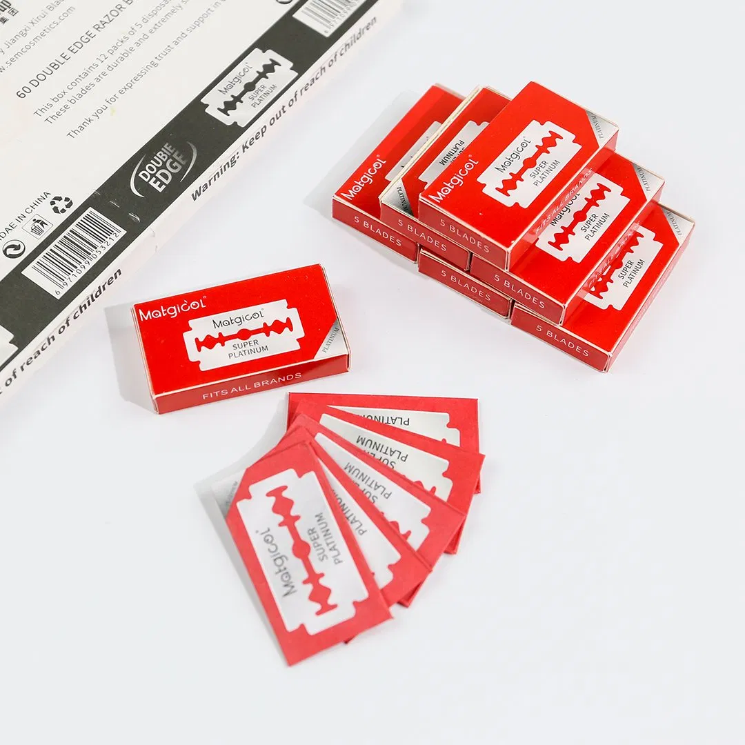China Cheapest Men Shaving Barber Supplies Stainless Steel Twin Razor Blade
