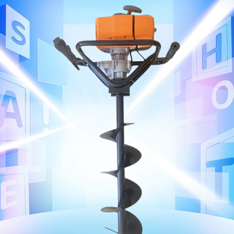 1 or 2 Man Operate Hand Push Earth Auger