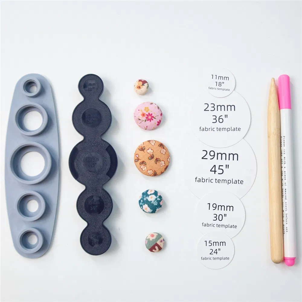 Universal Tool for Cover Button Make Own Covered Buttons (11-29mm Size) Sewing Craft Cover Button Tool