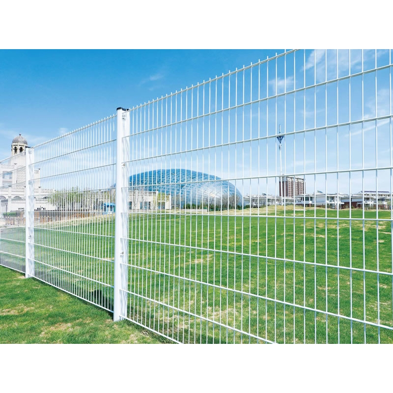 Hsj Powder Coated Galvanized Security Fence 656/858 Fence Double Twin Wire Mesh Fence for Garden Double Wire Mesh Fence