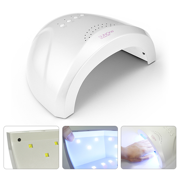 Sunone Nail Lamp 48W Dual Light Source 365+405nm UV LED Nail Dryer