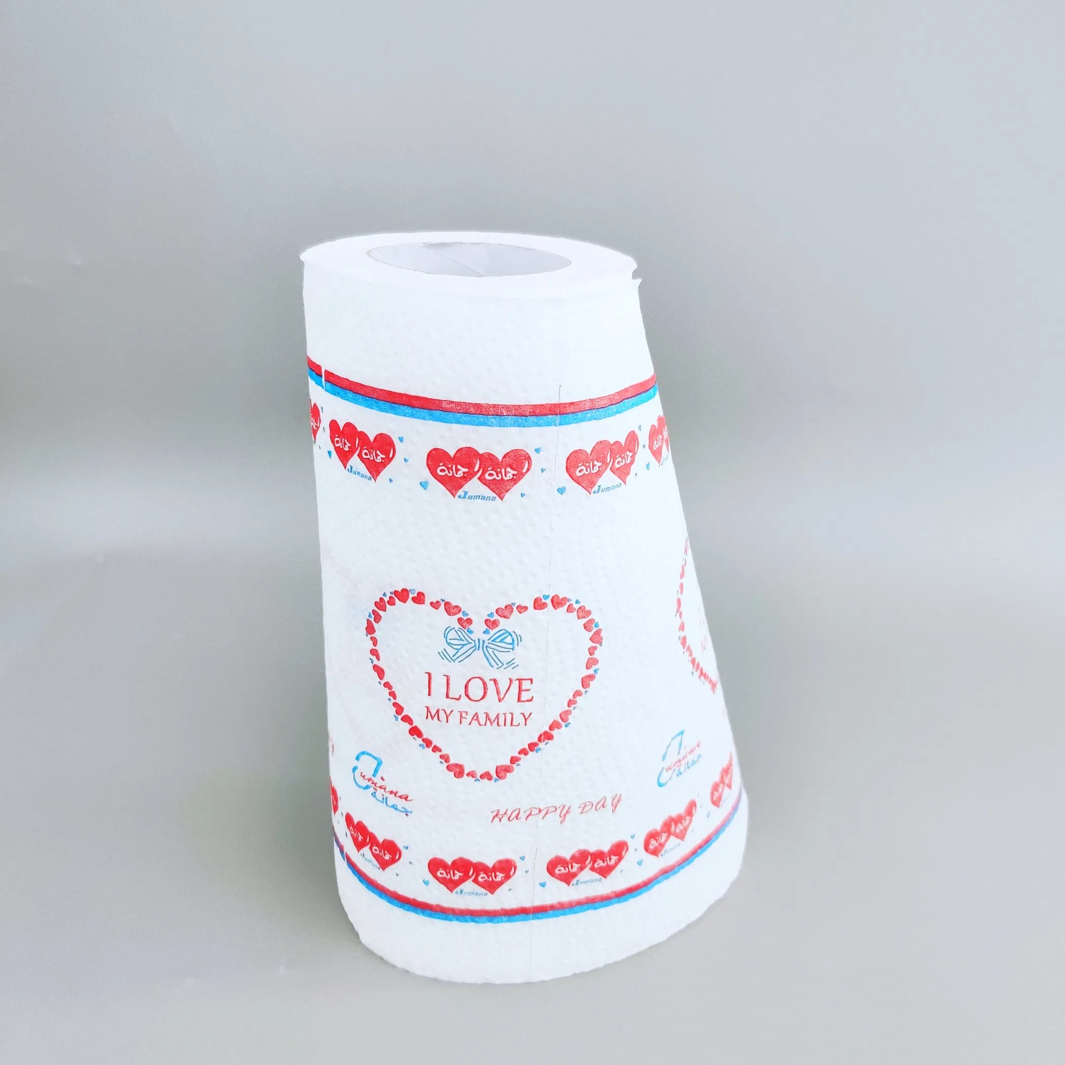 Absorbent Kitchen Paper Towels Printed Food Oil Absorbing Kitchen Paper Towel