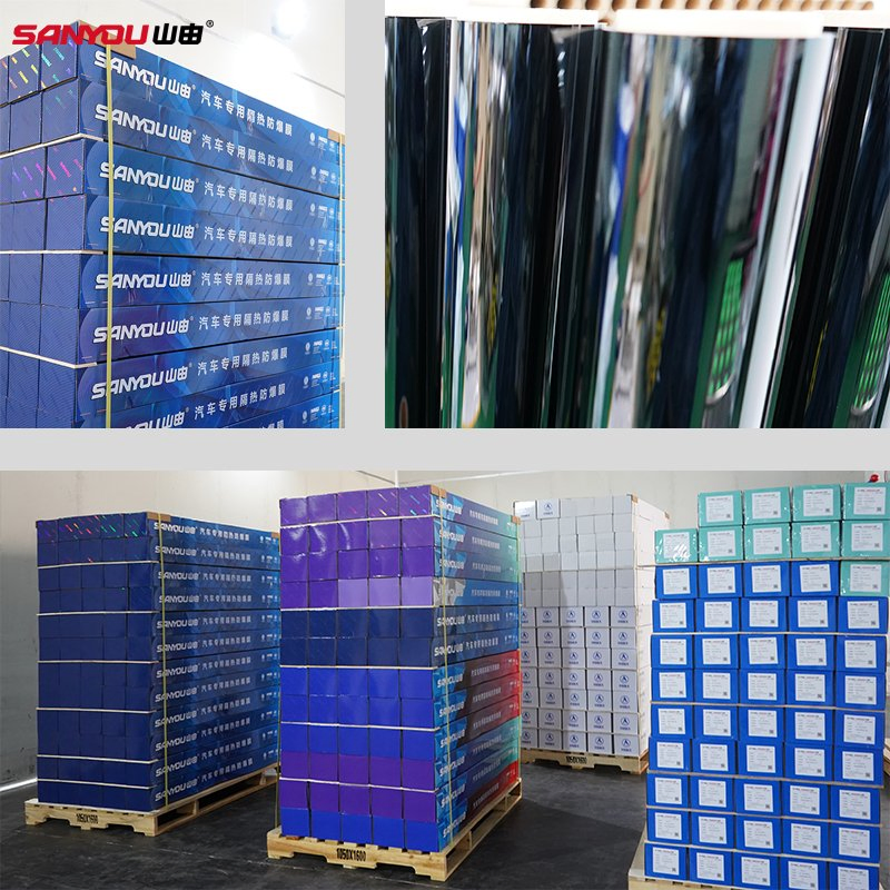 Automotive Glass Primary Window Tint High Perspective Solar Safety Explosion-Proof Protective Film