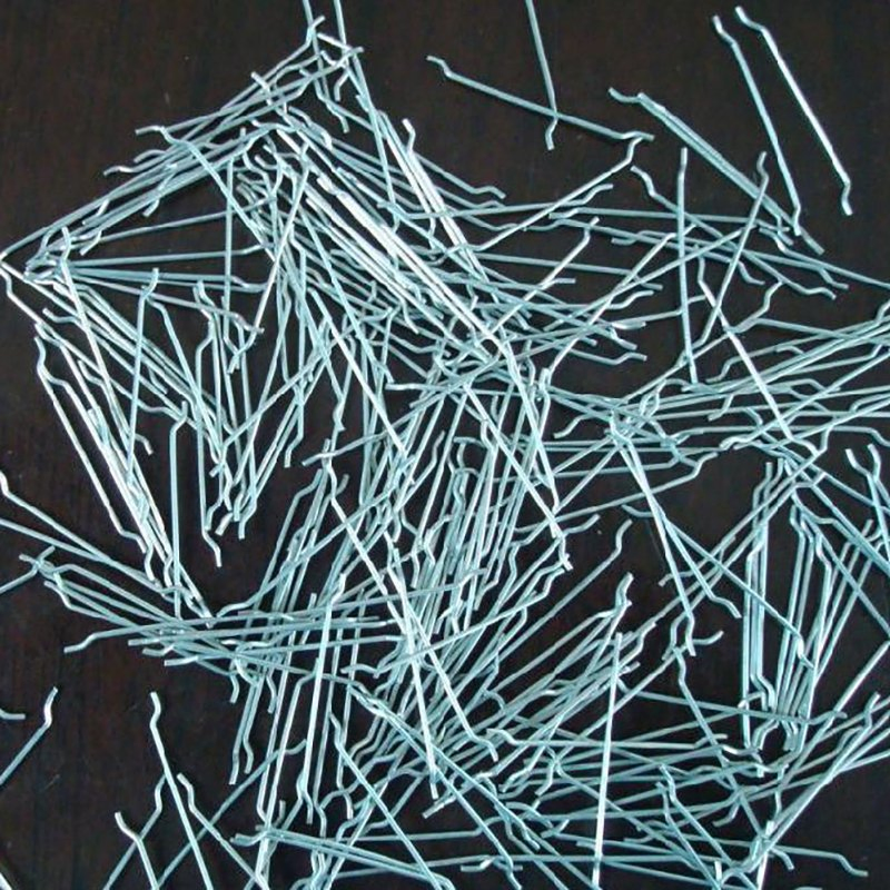 Low Carbon Steel Fiber with Improved Dispersion for Mixing
