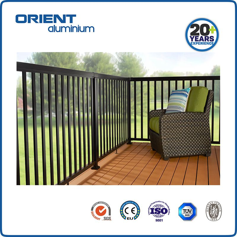 Good Design Staircase Aluminum Handrail for Aluminium Stair Handrail Railing