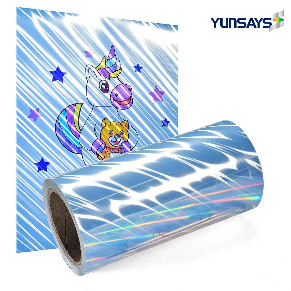 China Wholesale Printable Holographic Adhesive Sticker Label Inkjet Vinyl Sticker Label for Laser & Inkjet Printer