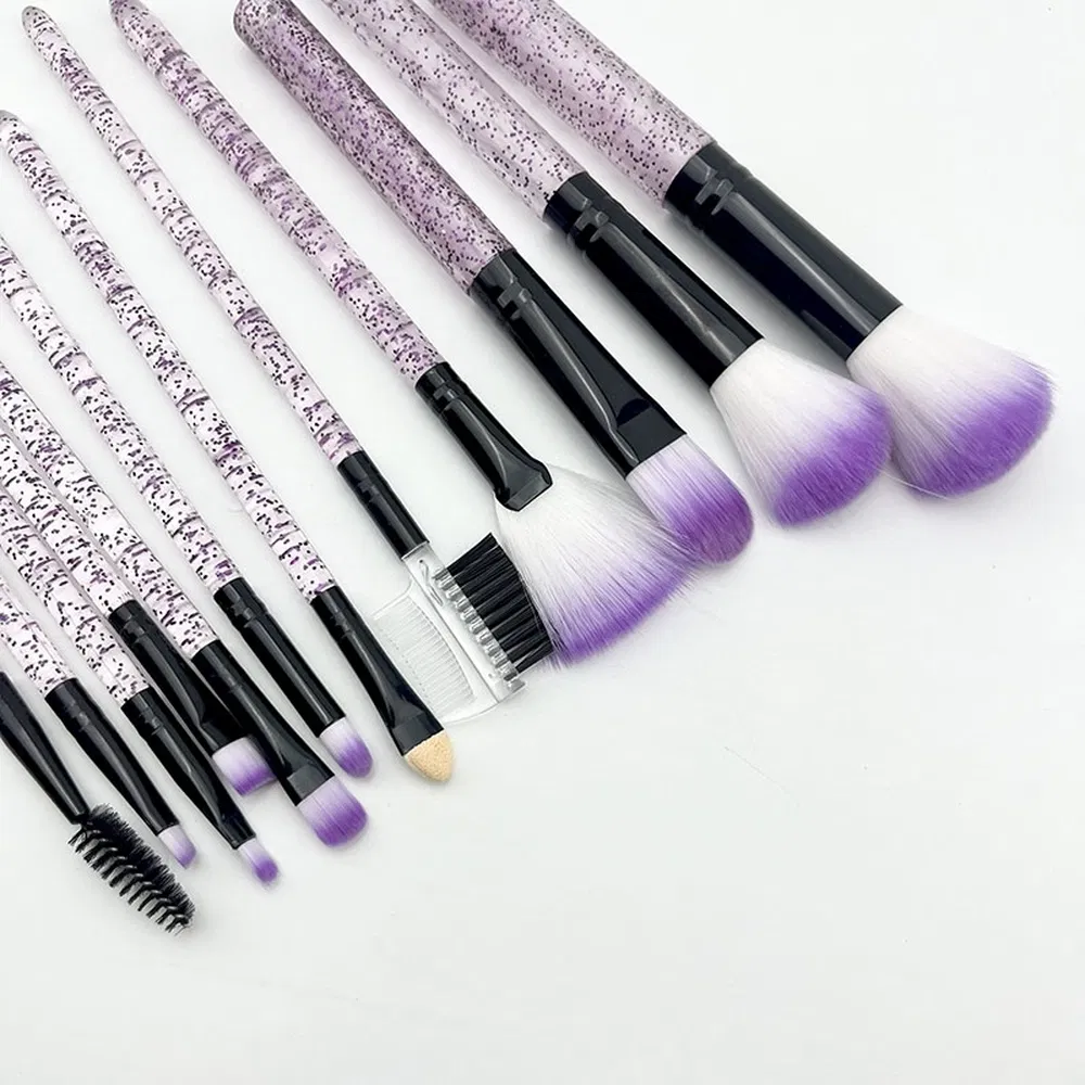 Powder Cosmetic Brush Manufacturers Non-Slip Handle Makeup Brush Set