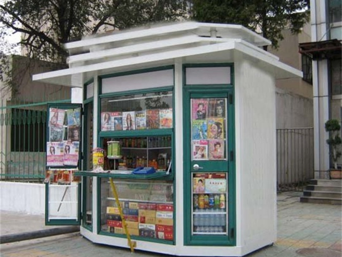 Transport Simple Street Mobile Commercial Outdoor Food Kiosk