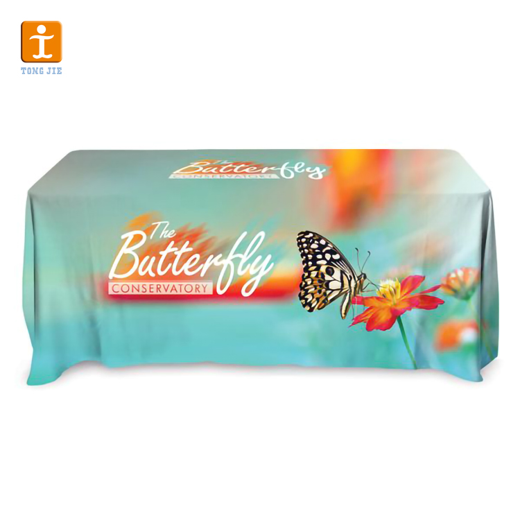 Custom Hanging Large Size of Digital Printing Tablecloth Banners