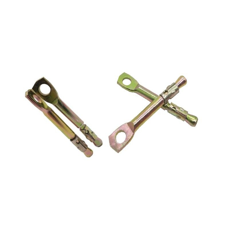 Анкер клиновой M6 с ушком для проволоки, оцинкованный