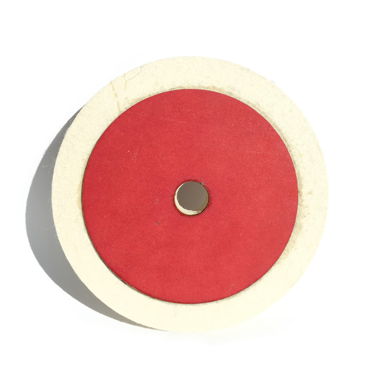 Rock Hard Felt Polishing Wheel for Glass/Marble