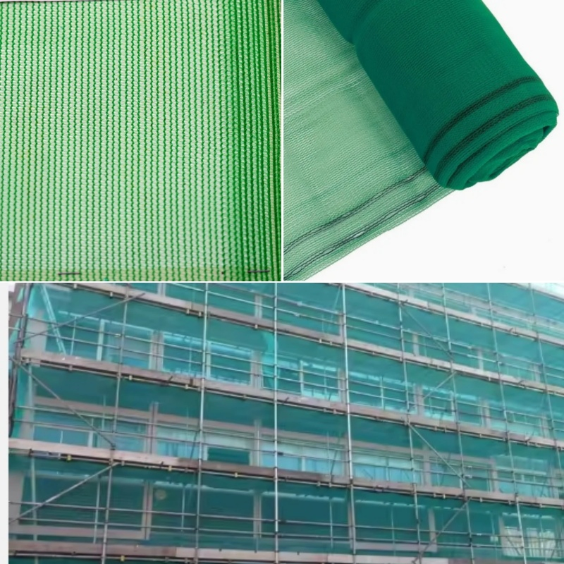 Heavy-Duty Weather-Resistant Safety Net for Construction Site Security