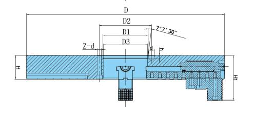 Premium Four-Jaw Independent Chuck Made From Durable Forged Steel