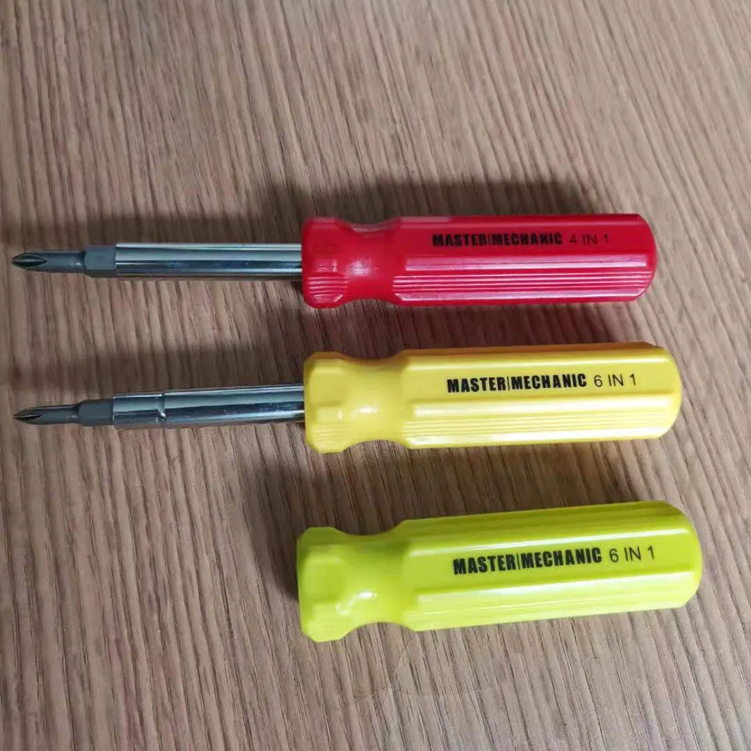 Набор отверток 12 в 1, пластиковый, цветной