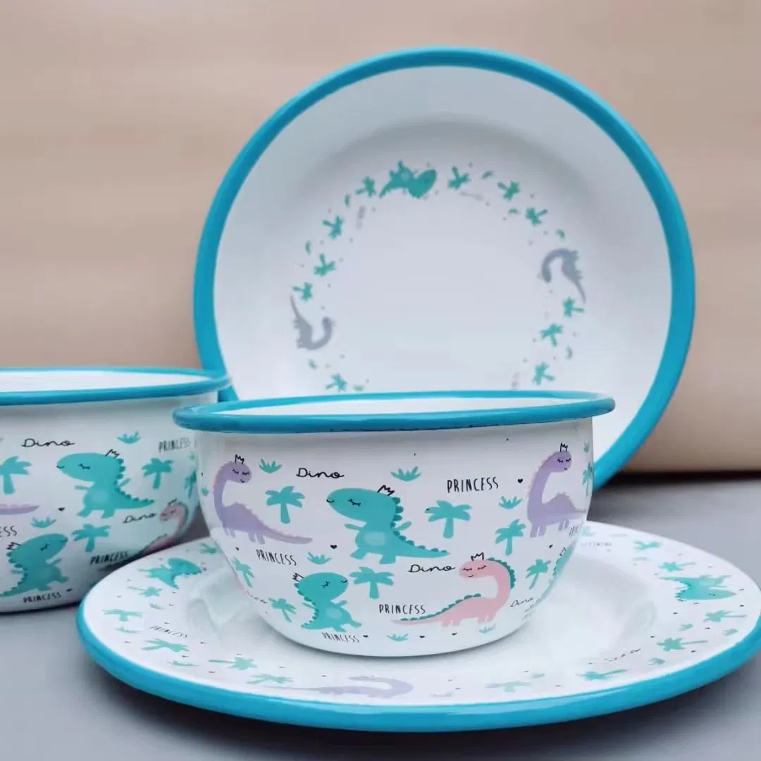 Enamel Set/Dinner Ware/Table Ware/Comping Set