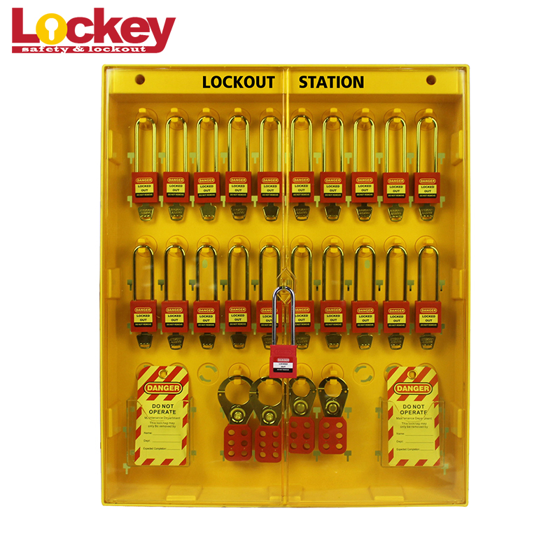 Wall Mounted Combination Advanced Industrial Safety Lockout Station
