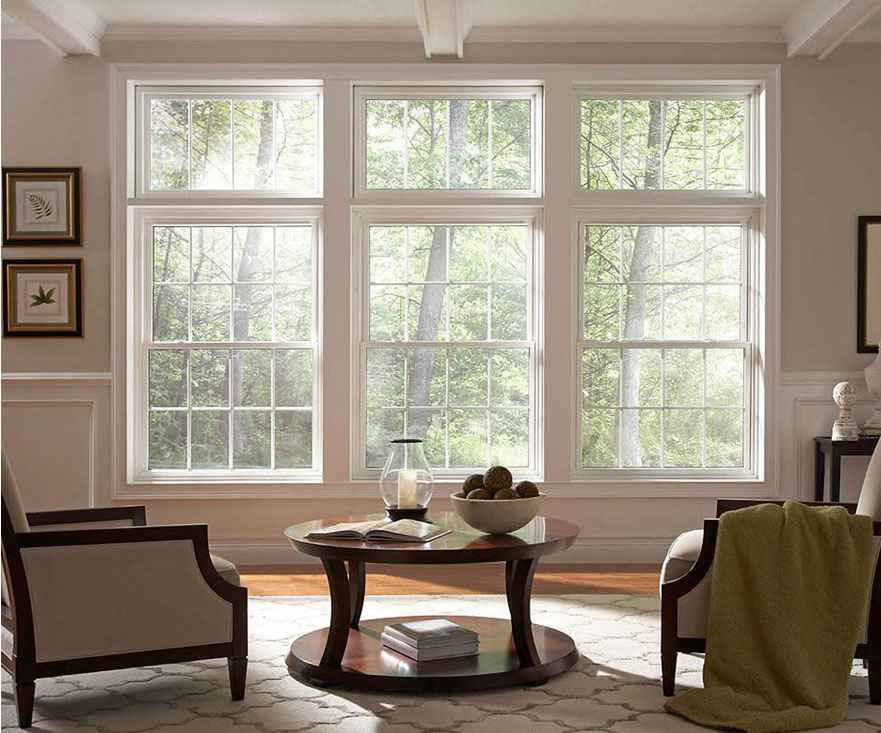 OEM Single Hung Impact Windows Top Sash of Single Hung Window