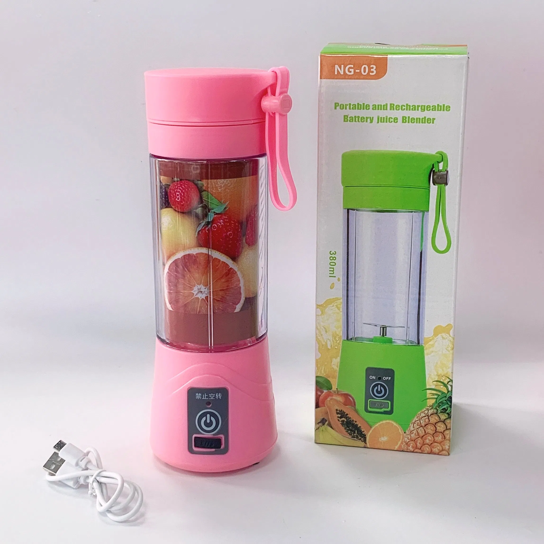 Portable Travel Personal Fruit Mini Rechargeable Blender Juicer