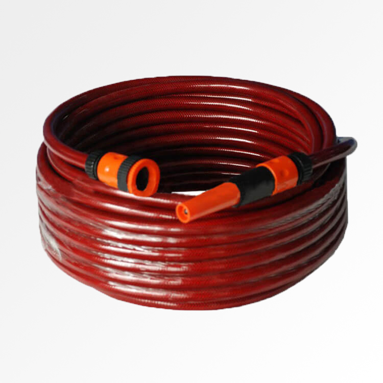 1/2 3/4 5/8'' Inch PVC Fiber Reinforced Garden Hose Pipe for Home Gardening Watering Irrigation