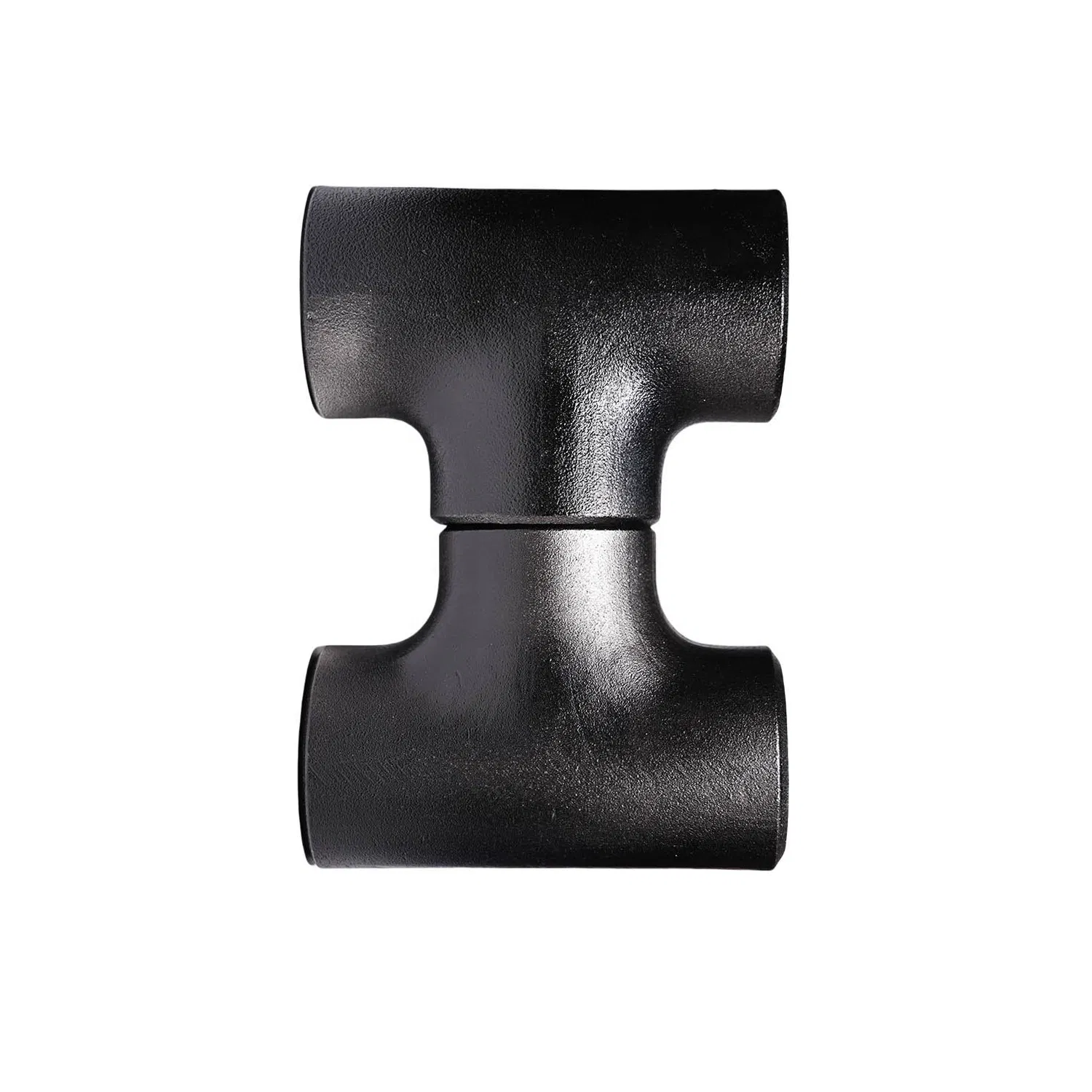 Tee A234 Steel Fittings Welded Black Paint for Petroleum and Chemical