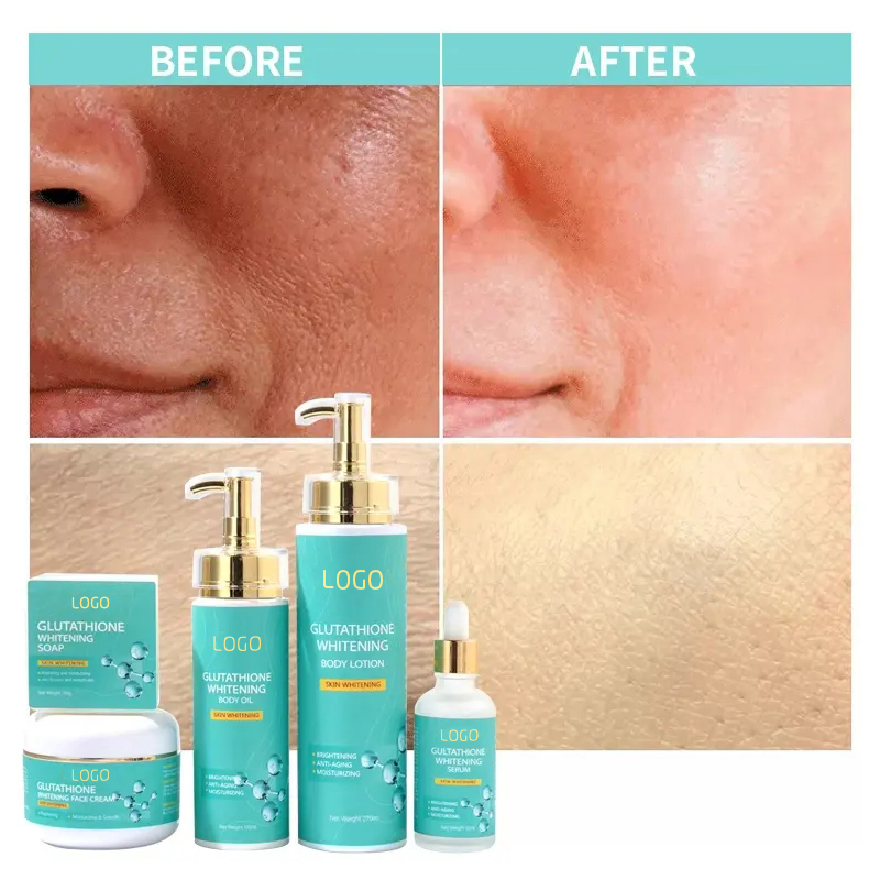 Cosmetics Beauty Glutathione Skin Care Set Moisturizing Luxury Whitening