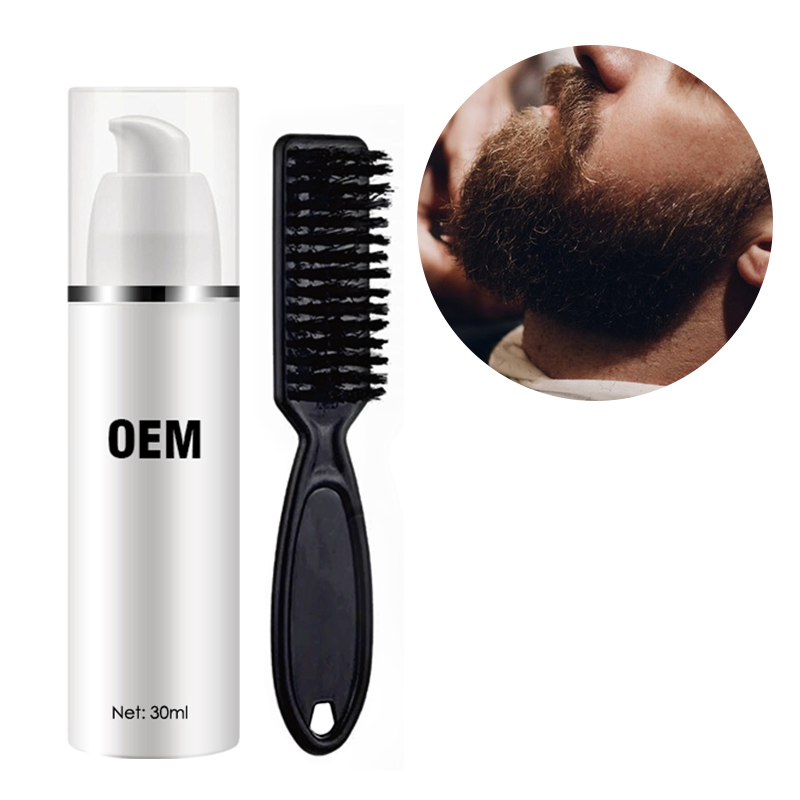 Organic Beard Dye Shampoo Suitable for Men Beard Comb Grey Black Color Dye