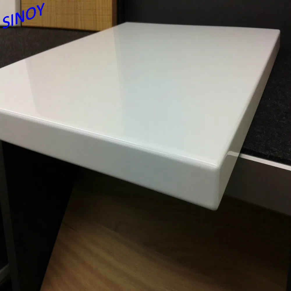 White Back Painted Glass