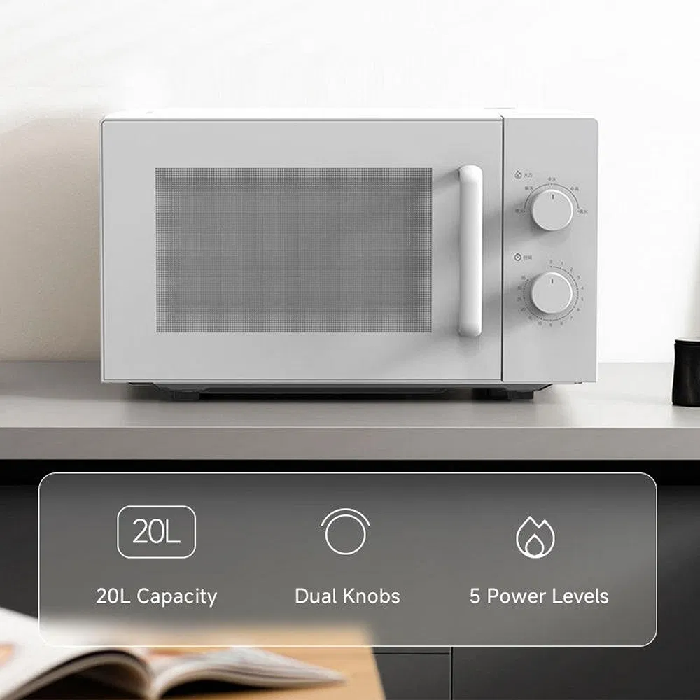 20L 1150W Electric Microwave Convection Ovens Used for Defrosting Frozen Vegetables