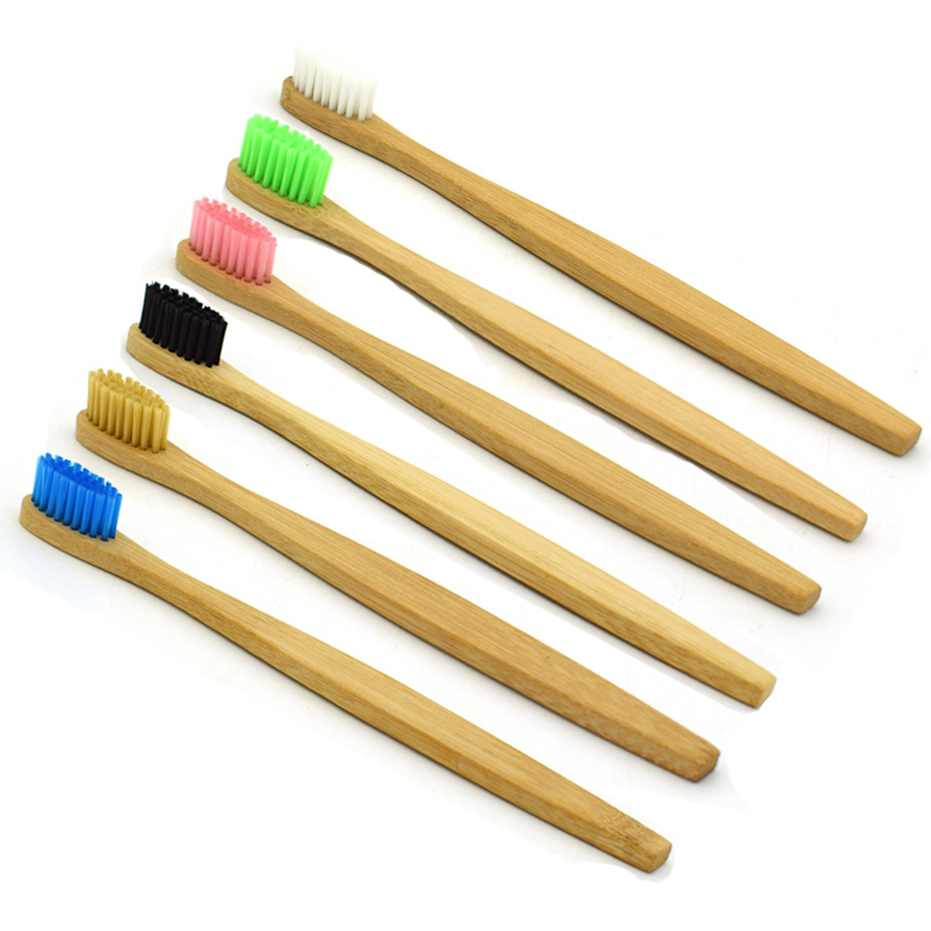 Biodegradable Eco-Friendly Kids Children Soft Bristle Bamboo Toothbrush