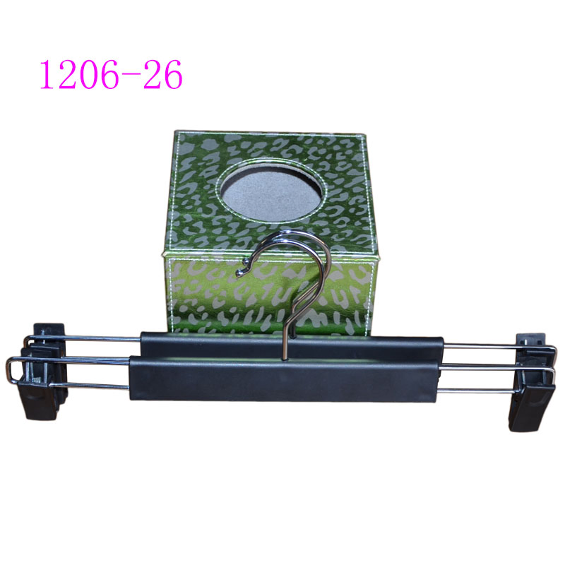 High-Strength Plastic Kids Clothes Hanger with Secure Clips