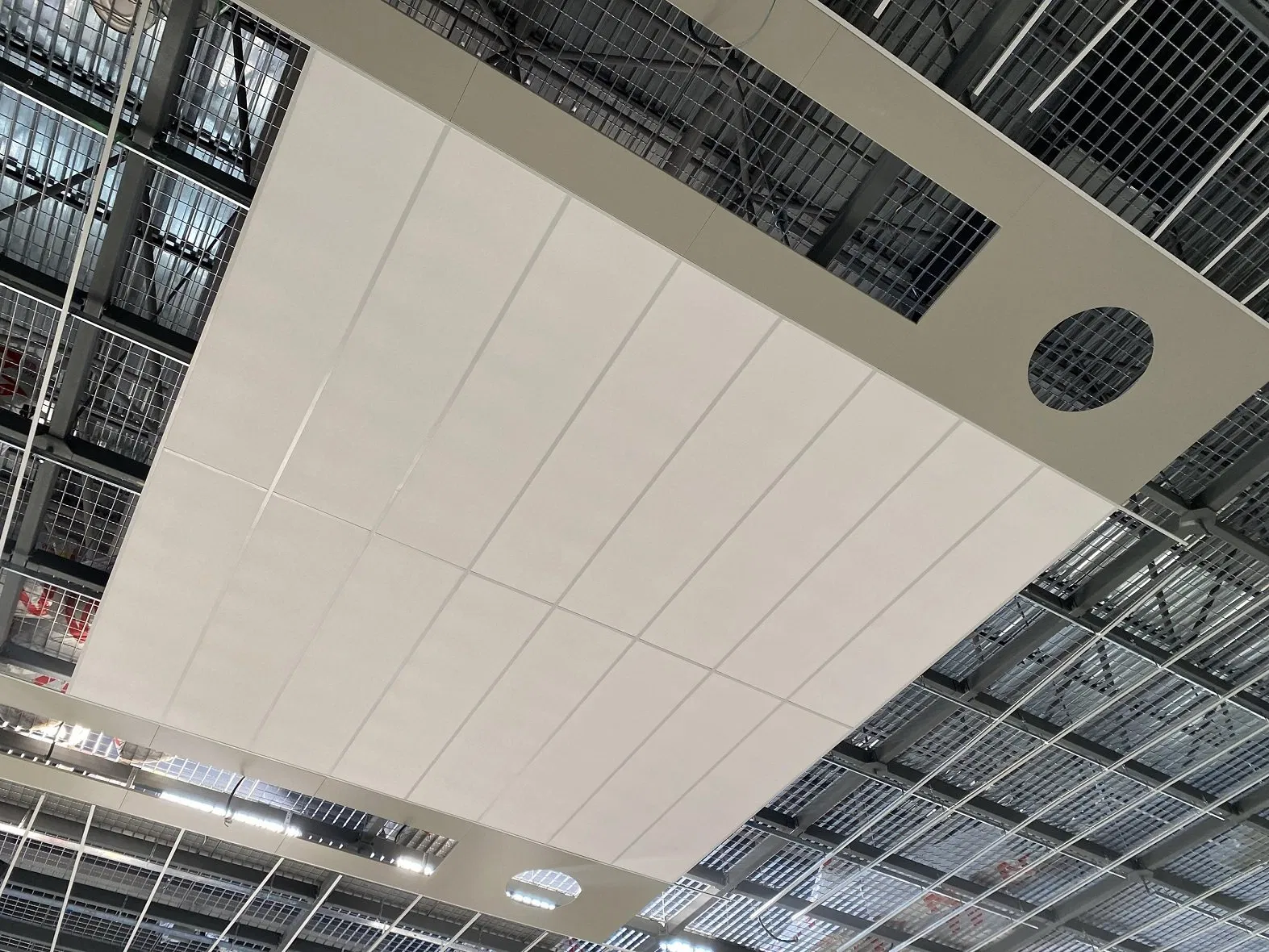 Factory Price Soundproof Suspended Ceiling Insulation Panels Rock Wool Acoustic Ceiling for Industry