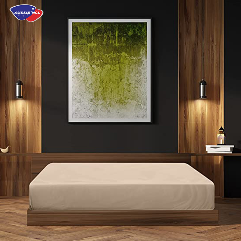 Wholesale Bedding Fitted Sheet Mattress Protector Waterproof Anti-Mite Bed Mattress Cover