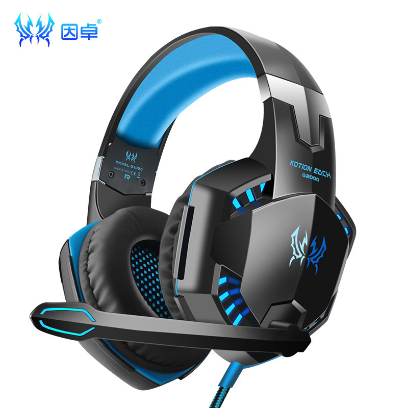 4-Color Headphone 3.5mm Wire Game Heaphone for Gaming Computer