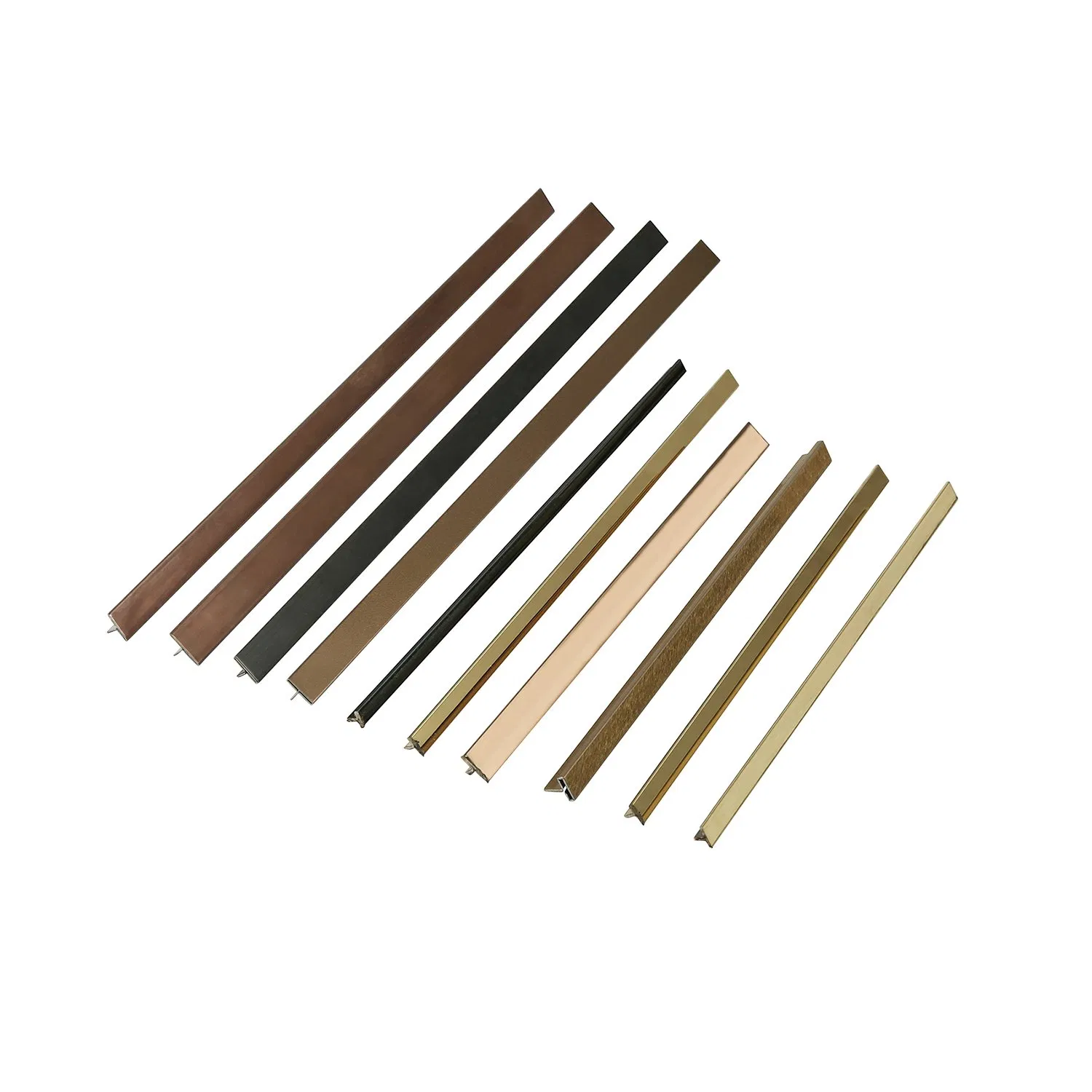 201 304 316 430 Stainless Steel Flat Bar Metal Insert Stainless Steel Tile Trim for Floor and Wall Decoration