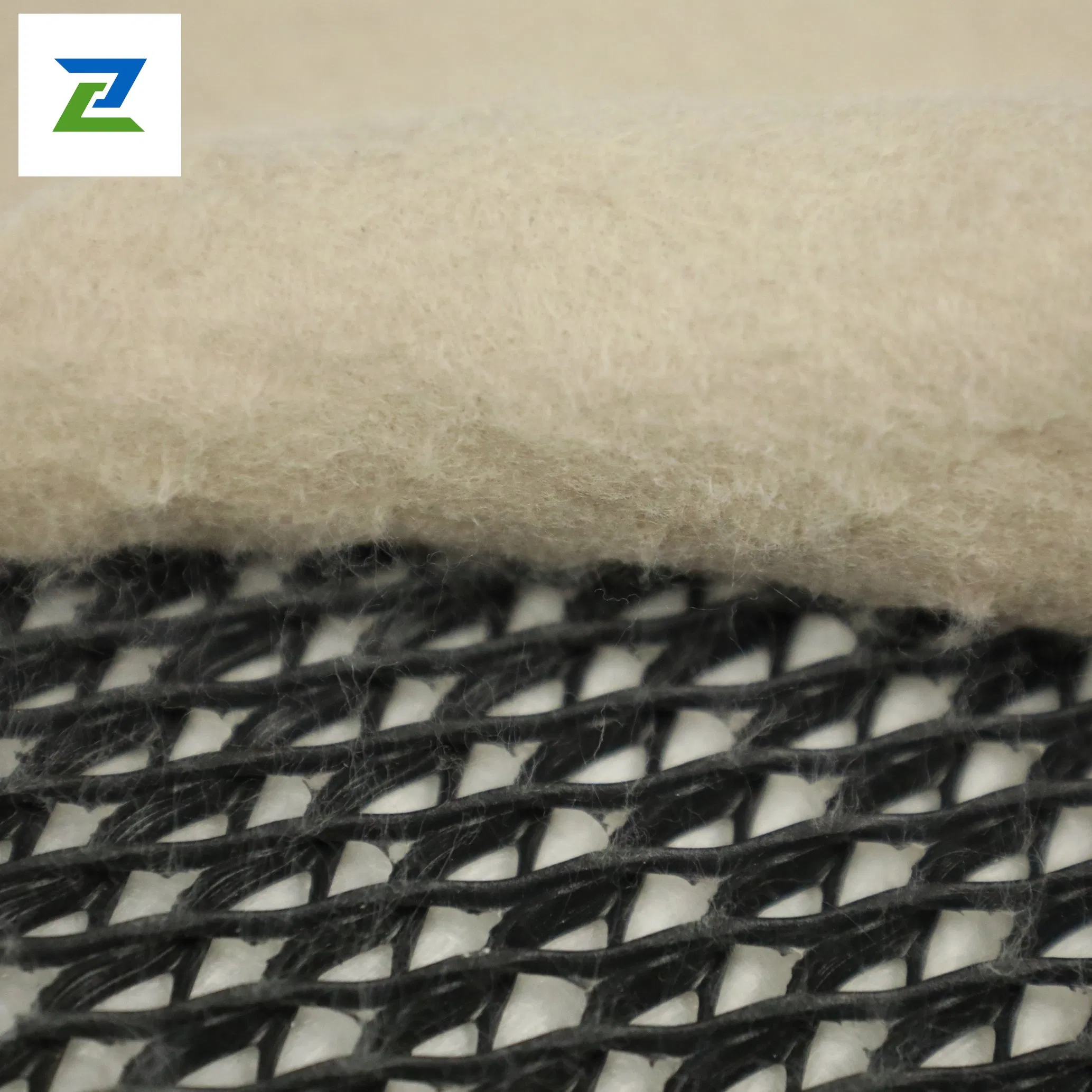 Tridimension Compound 5mm 3D Geonet Salt Barrier Geocomposite Drainage Net Liner Road Base Geonet