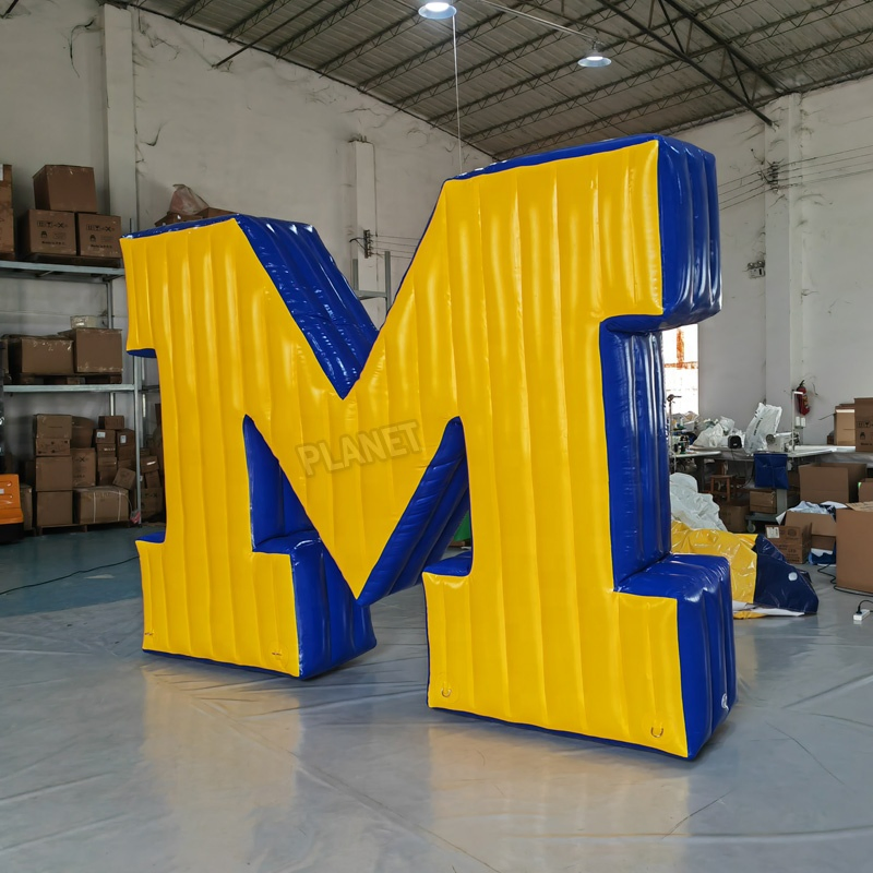 Large M Shape Inflatable Letter for Exhibition Festival
