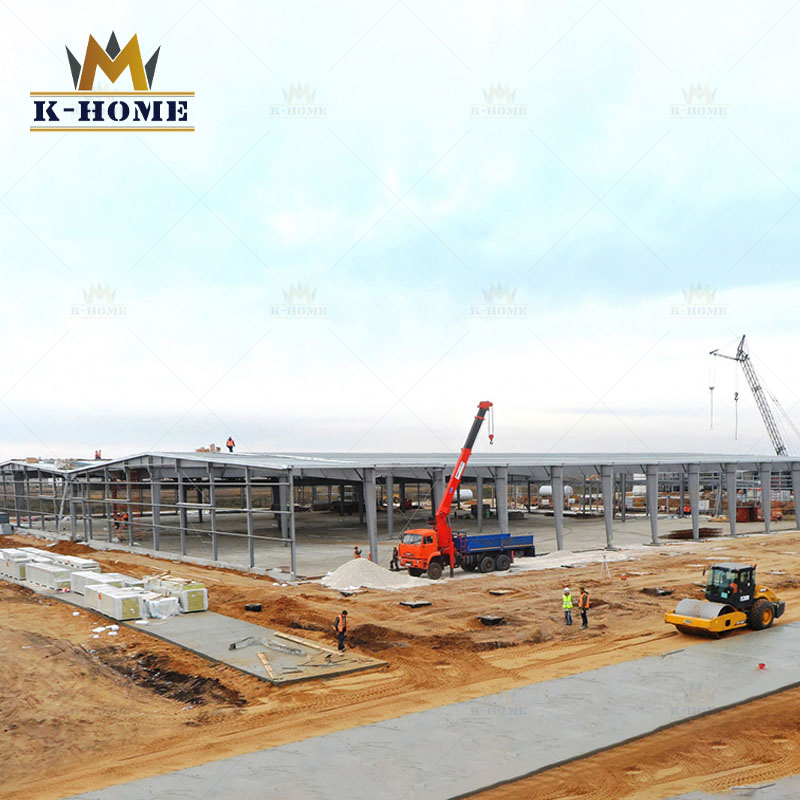 China Steel Structure Building Modular Poultry House Chicken Farm House