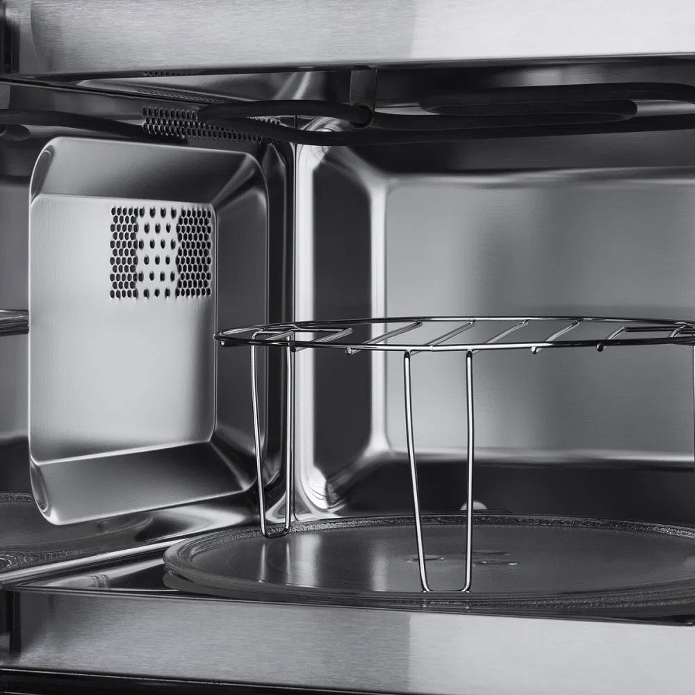 Integrated Microwave Oven 25L Touch Control Built in Microwave with Turntable Glass
