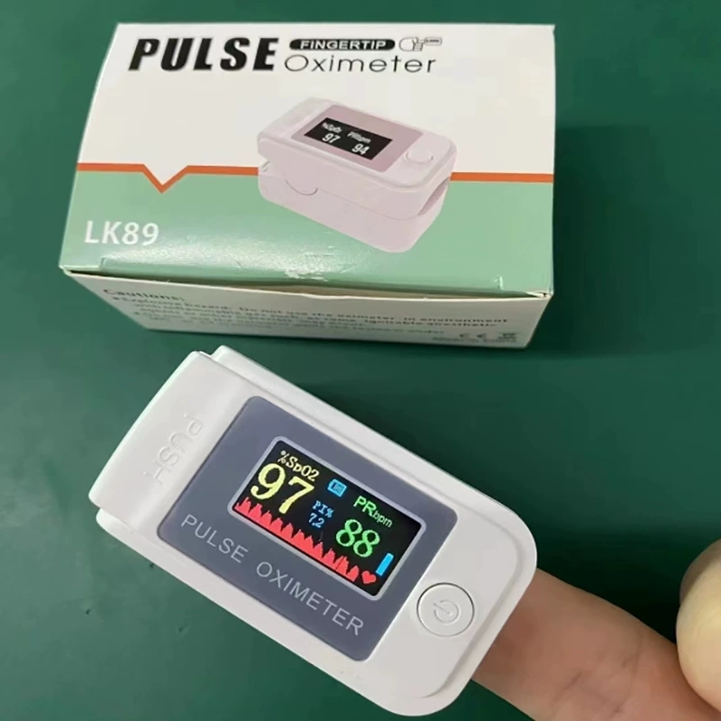 Custom-Made Gem Model Ad901 Xiaobai Lk89 Finger Clip Pulse Monitor Diamond Model Blood Oxygen Detector in Stock