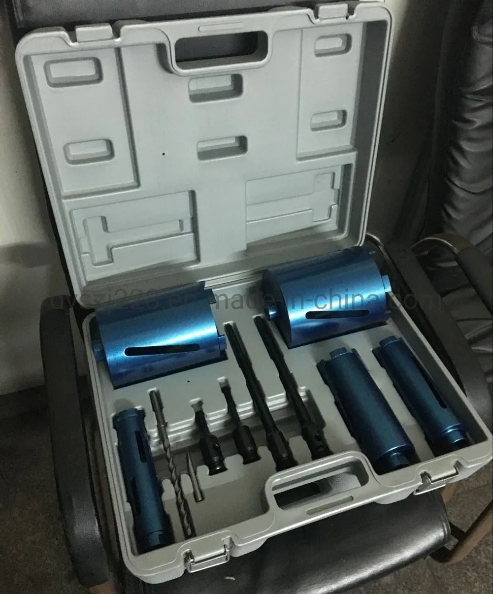 Алмазные коронки для сверления, набор