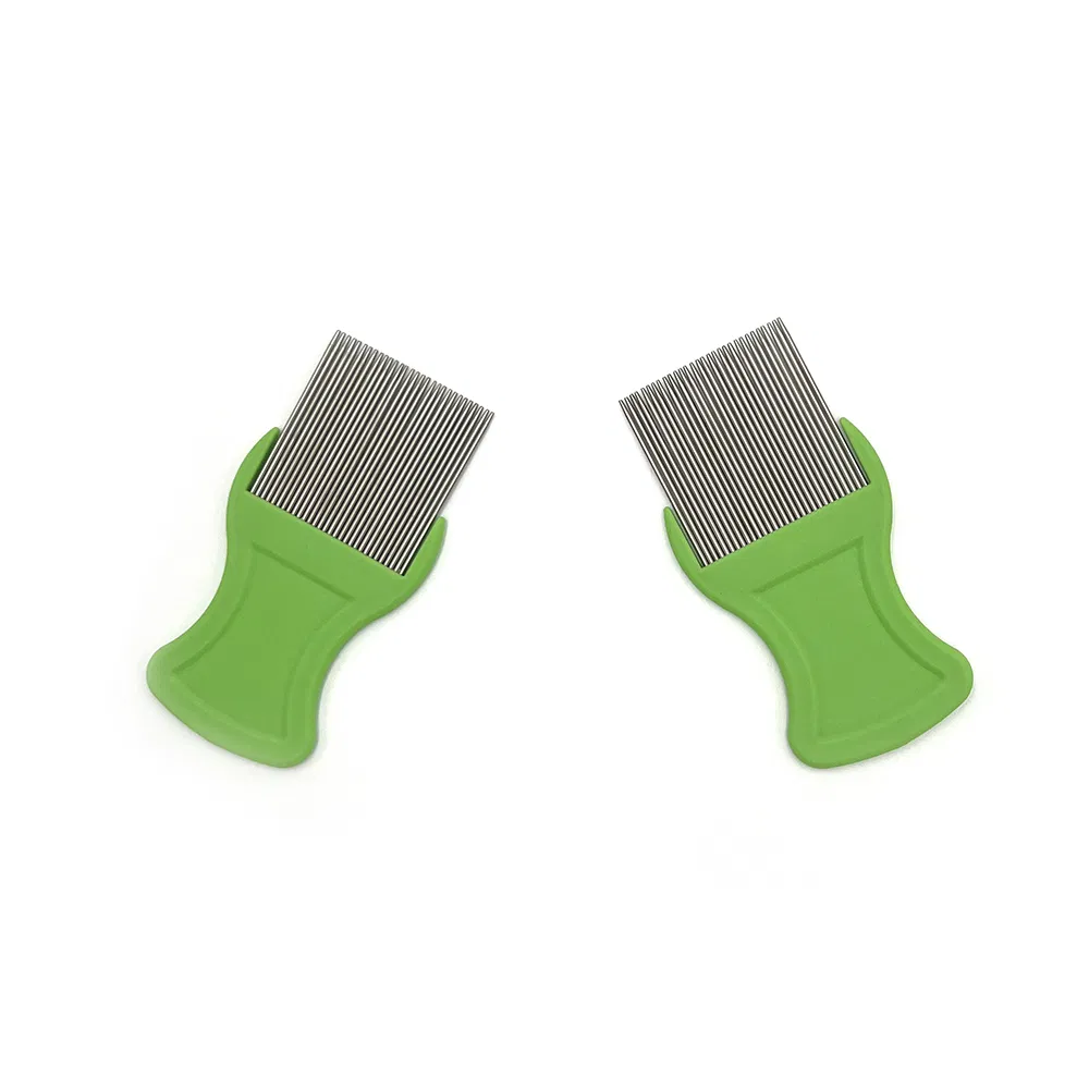 Расческа для удаления шерсти у собак, нержавеющая сталь