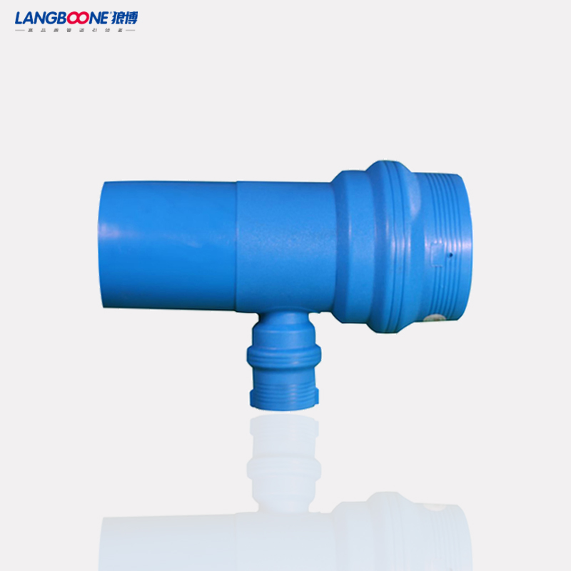 SDR9/11 HDPE Electric Weld Reducing Socket-Spigot Tee Fitting with Gasket Gasket