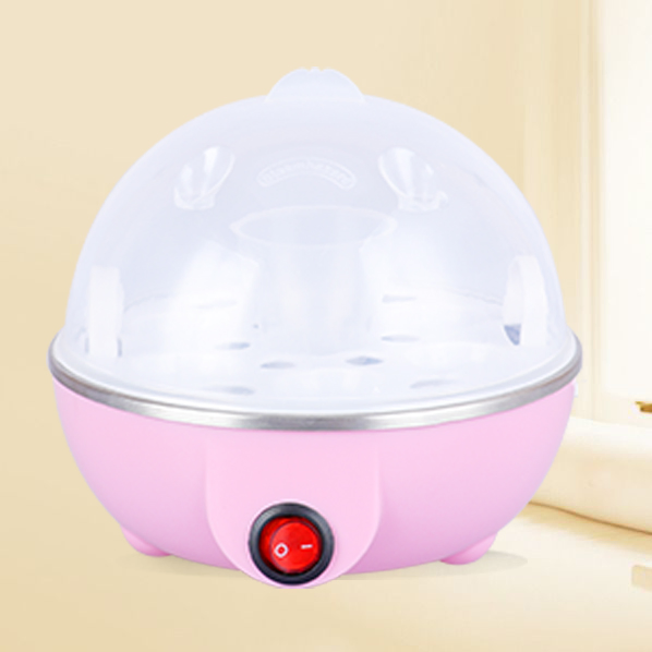 Compact Egg Cooker with Steamer Function for Efficient Cooking