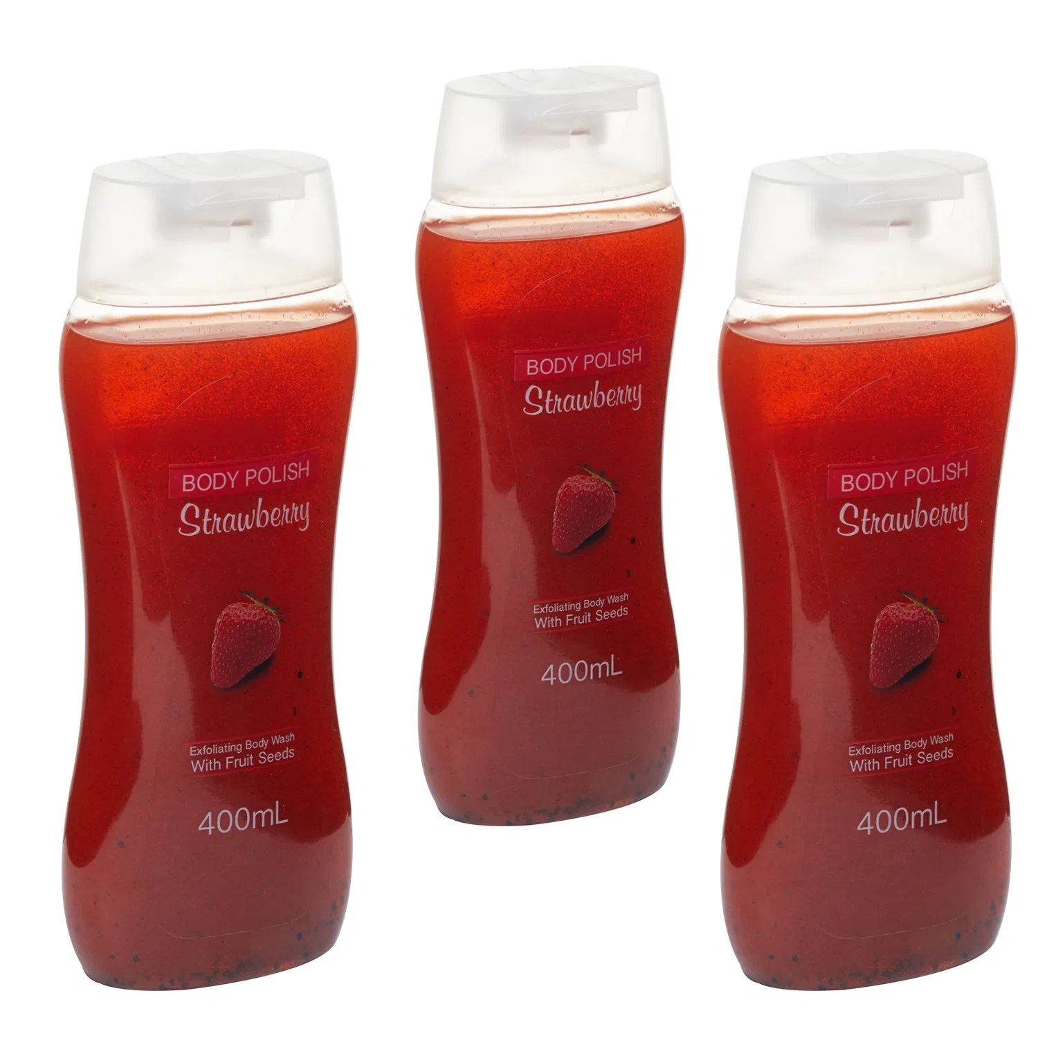 Organic Body Wash Gel Scrub Moisturizing Body Polish Whitening Bodywash