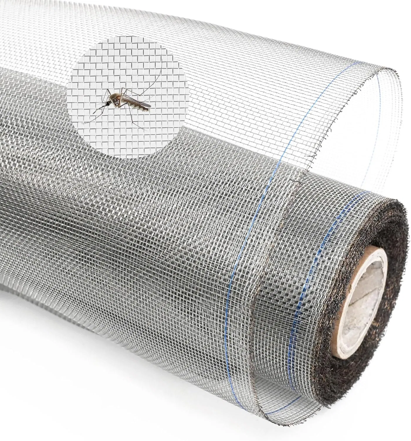 Customizable Stainless Steel Insect-Resistant Window Screen Door Curtain