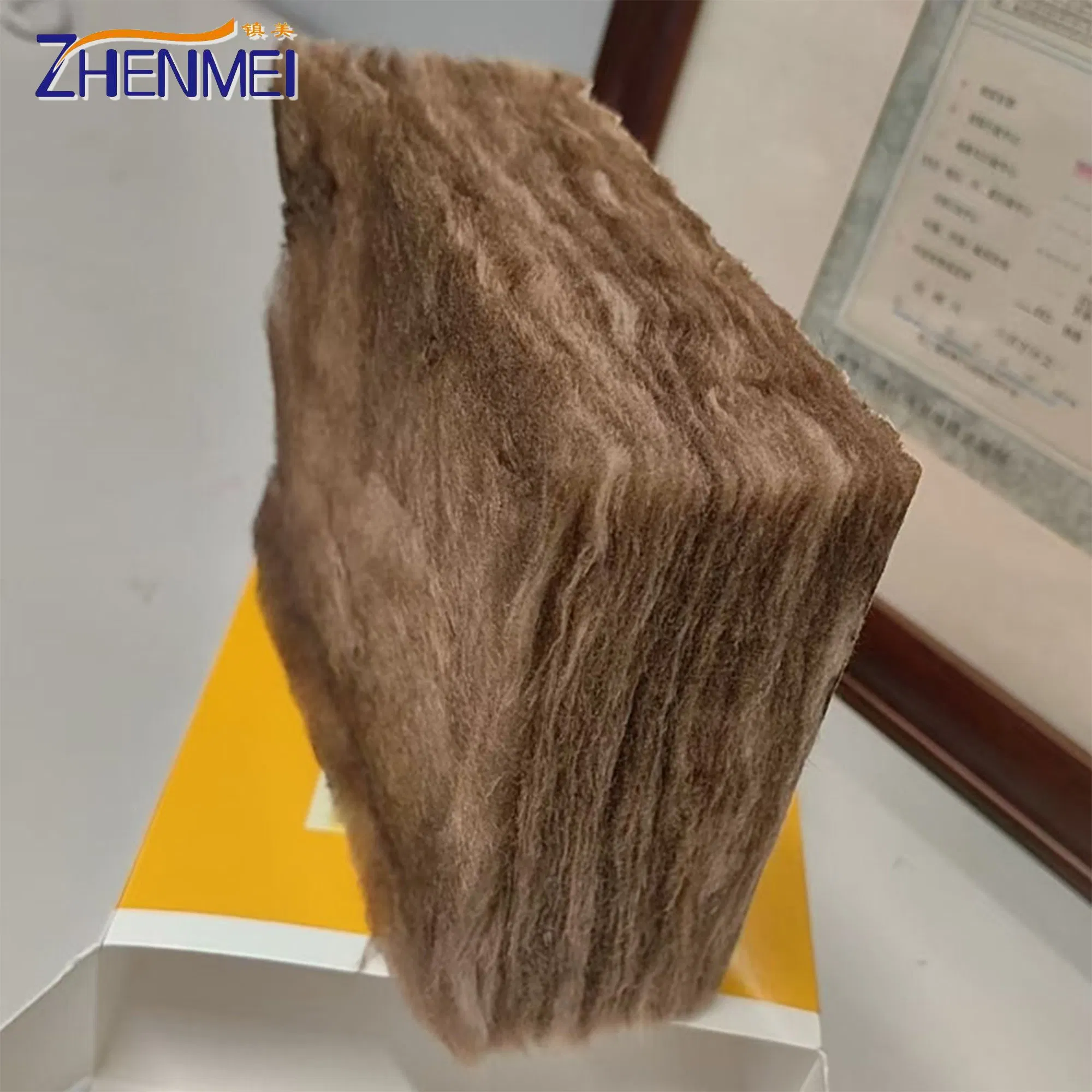 Moisture Resistant Flexible Lightweight Non Combustible Formaldehyde-Free Eco-Friendly Glass Wool