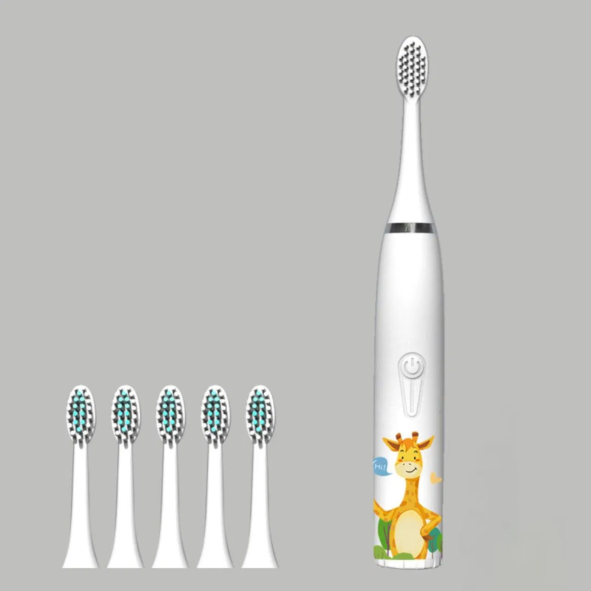 Electric Toothbrush Kids Rotation Vitality Cartoon Soft Bristles Battery Powered Tooth Brush for Children Oral Gum Care