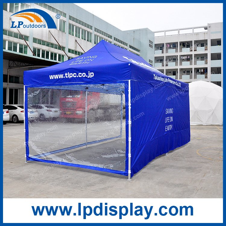 Easy up Outdoor Car Shelter Pop up Tent with Transparent Wall