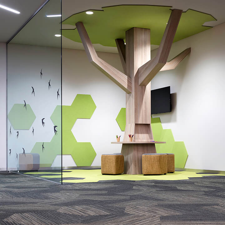 12mm in Stock Cheap Pet Polyester Fiber Felt Wall Board